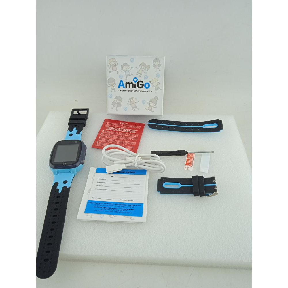 Смарт-часы Amigo GO008 MILKY GPS WIFI Blue Фото