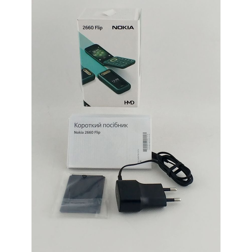Мобільний телефон Nokia 2660 Flip Green зображення 7