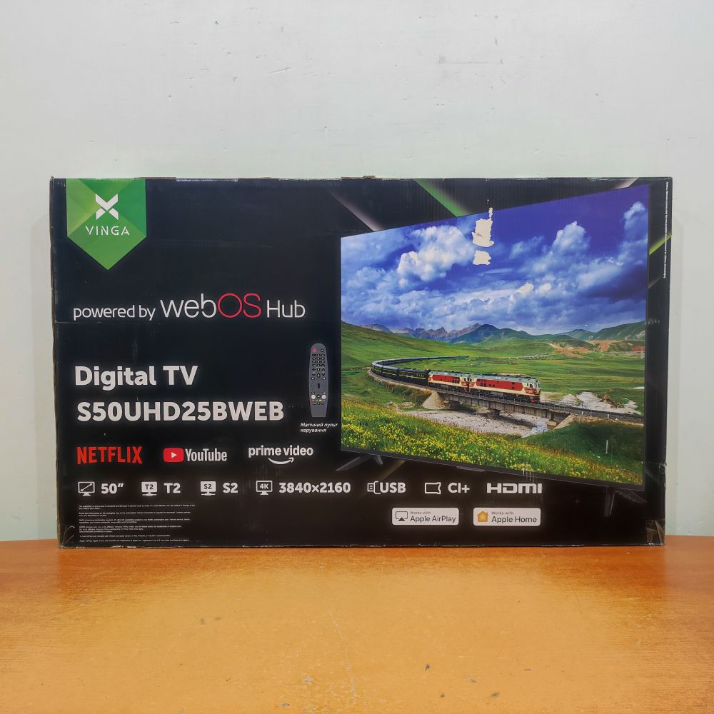 Телевізор Vinga S50UHD25BWEB зображення 10