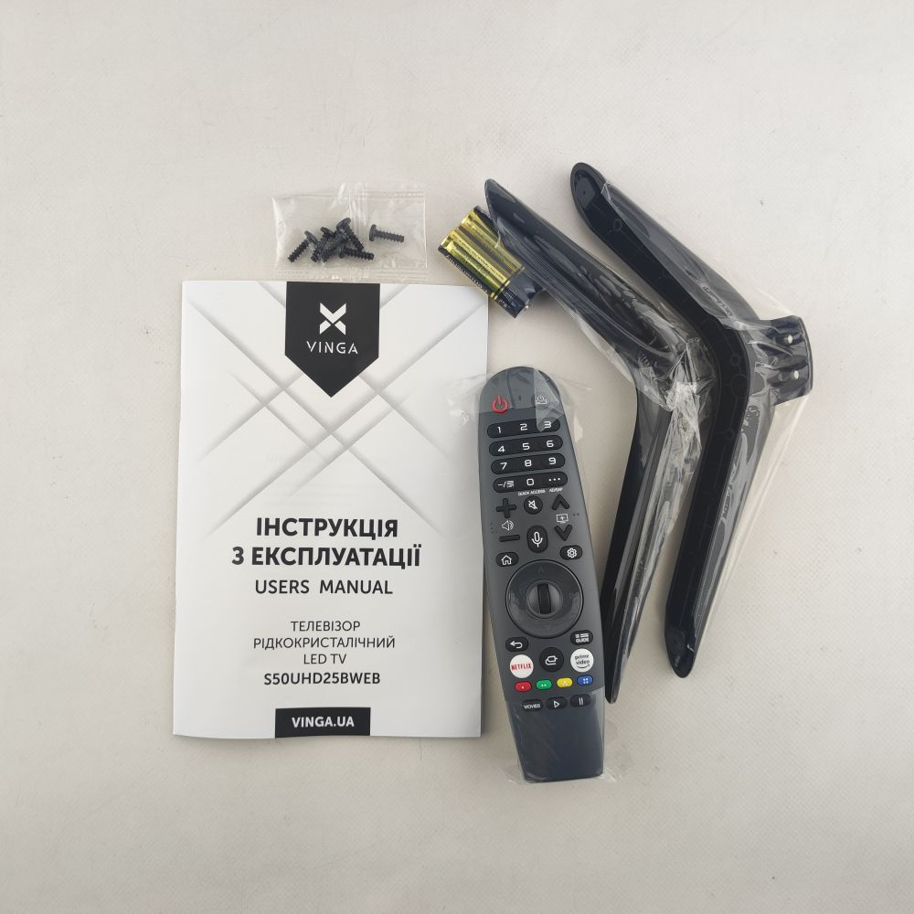 Телевізор Vinga S50UHD25BWEB зображення 9