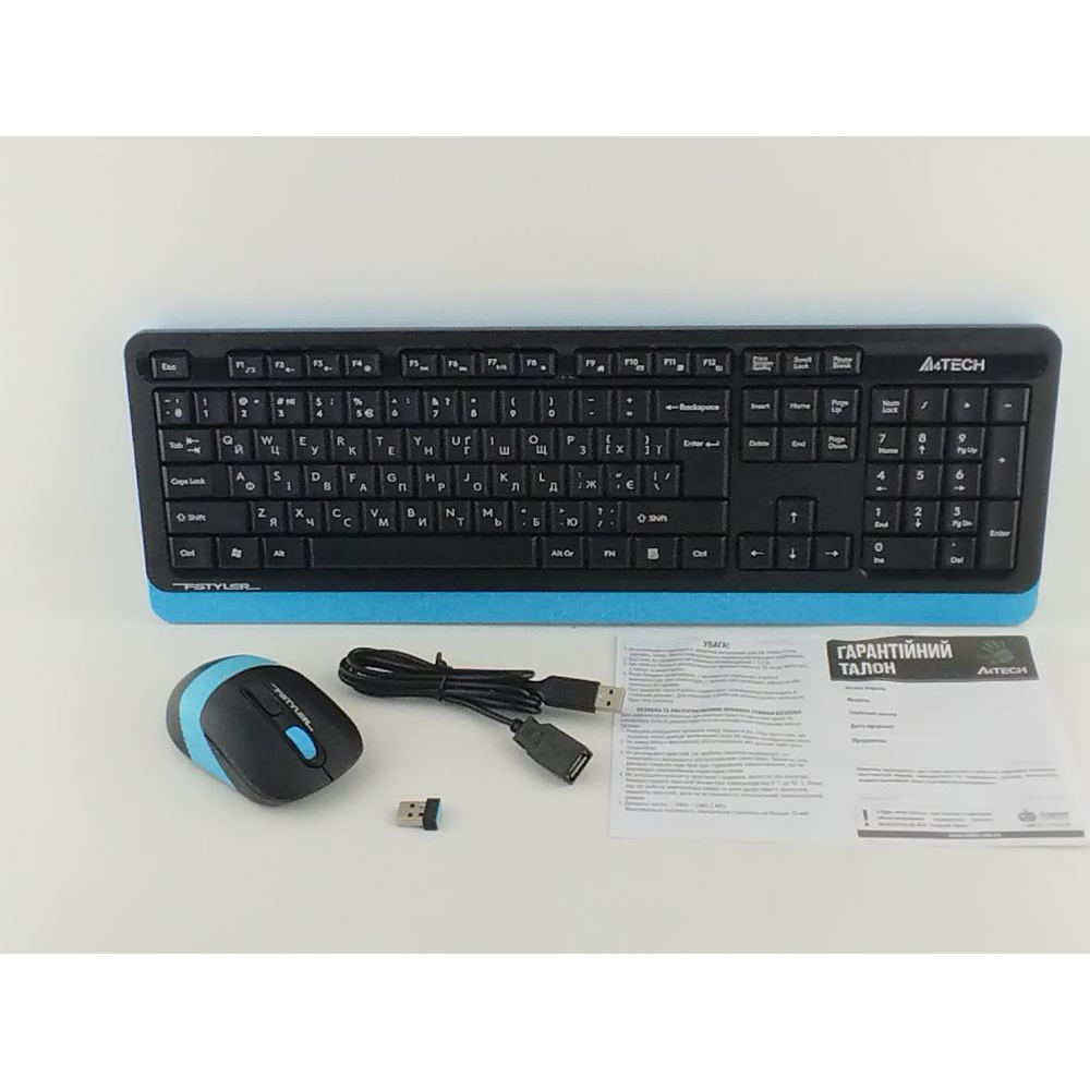 Комплект A4Tech FG1010 Blue Фото
