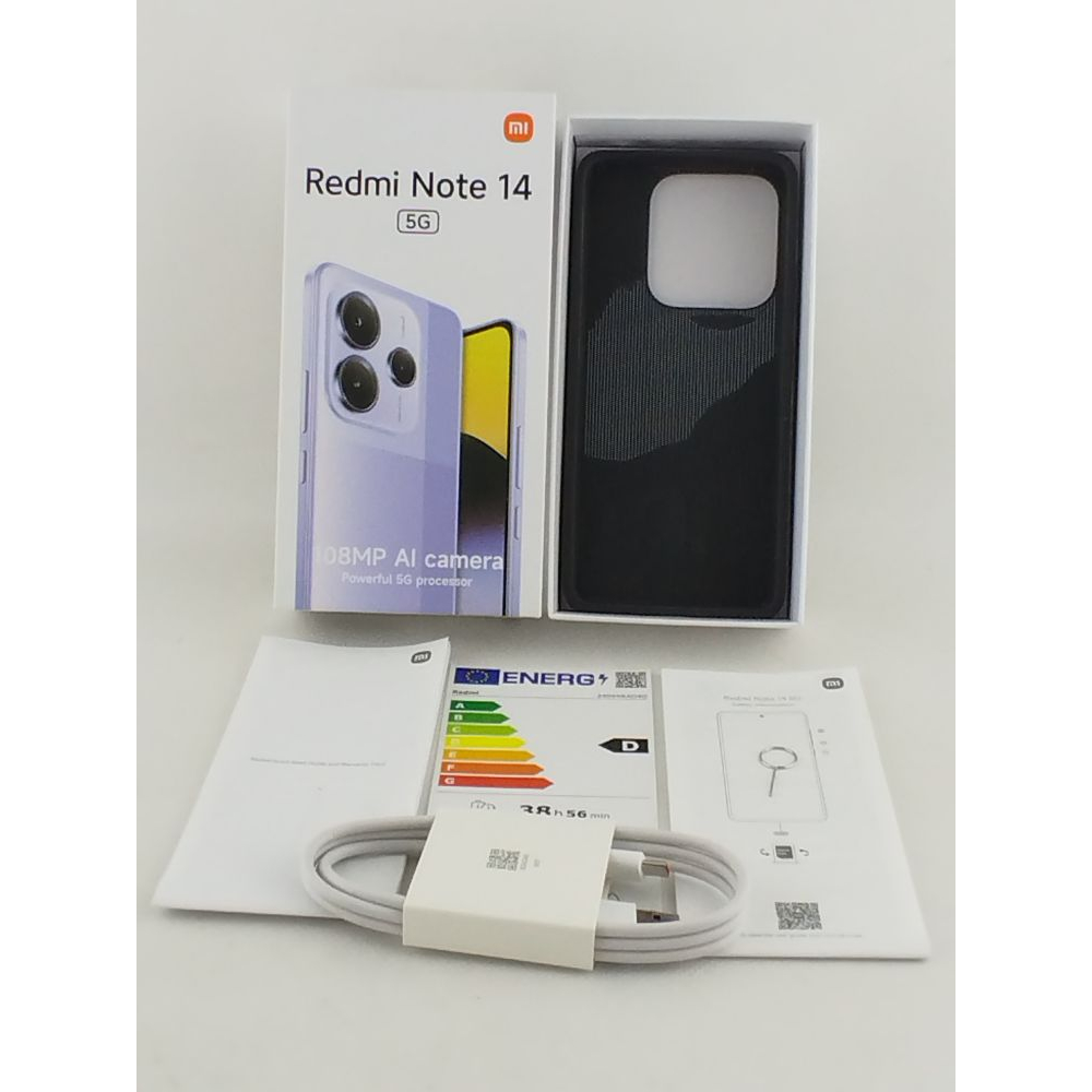 Мобільний телефон Xiaomi Redmi Note 14 5G 8/256GB Midnight Black (1123268) зображення 6