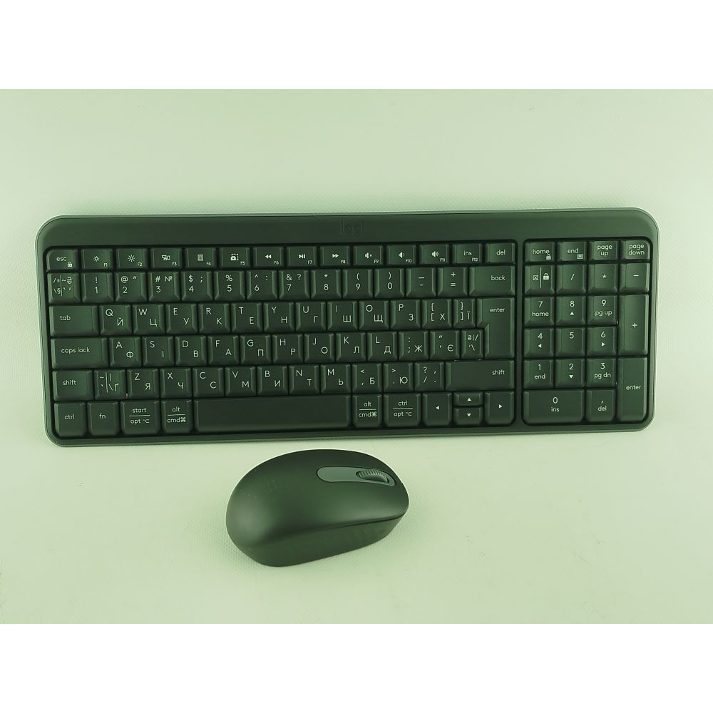 Комплект Logitech MK250 Bluetooth UA Graphite Фото