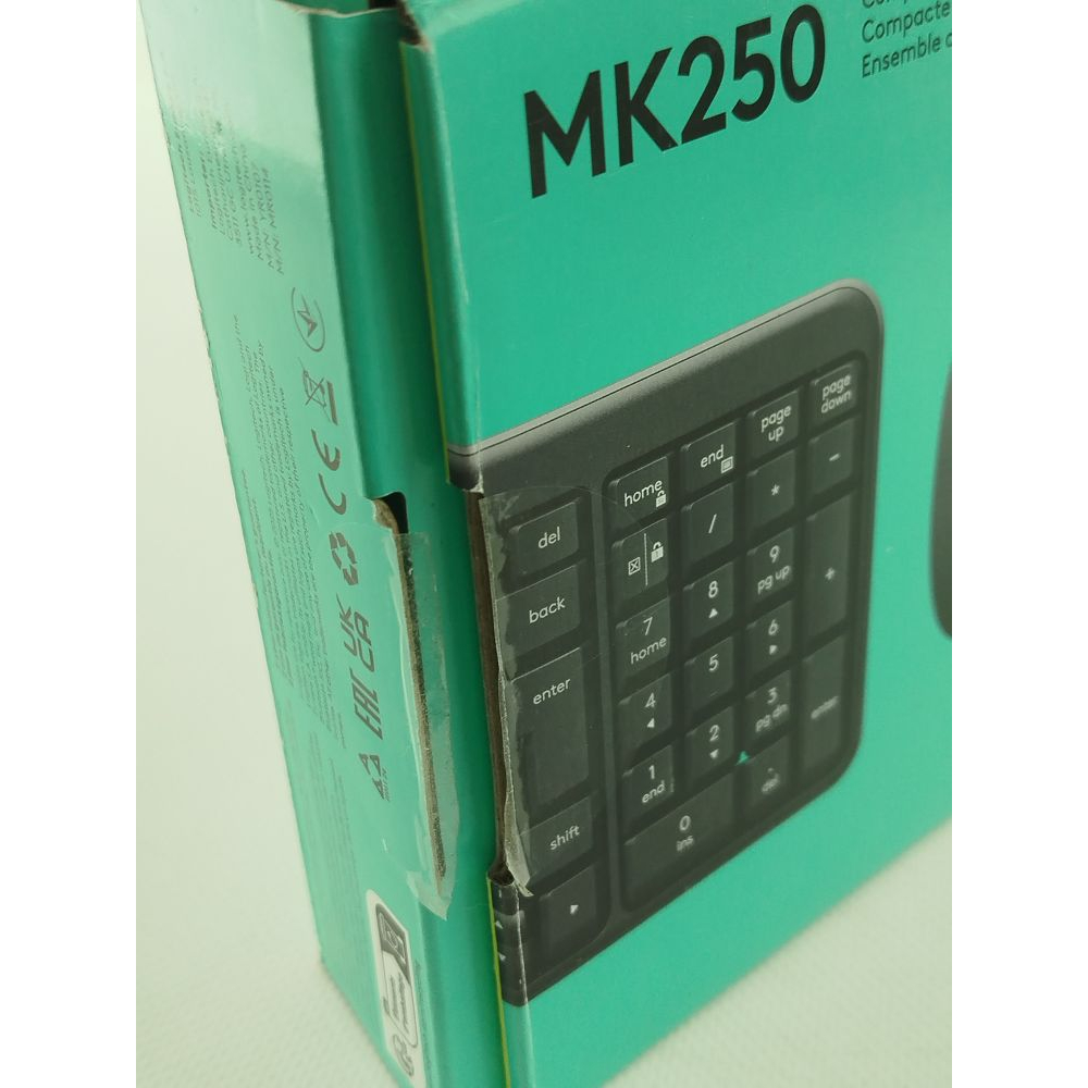 Комплект Logitech MK250 Bluetooth UA Graphite Фото 3