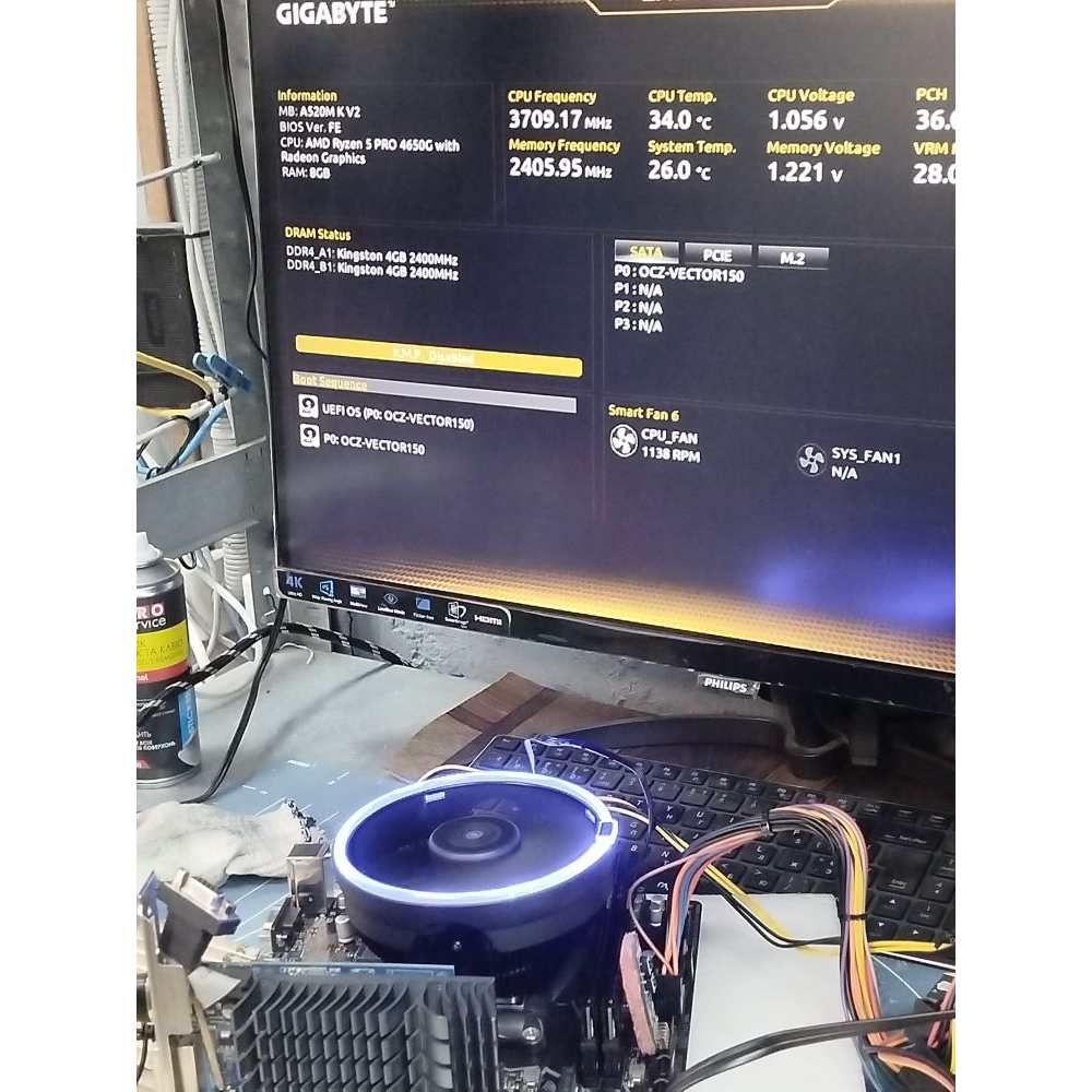 Материнская плата GIGABYTE A520M K V2 Фото 7