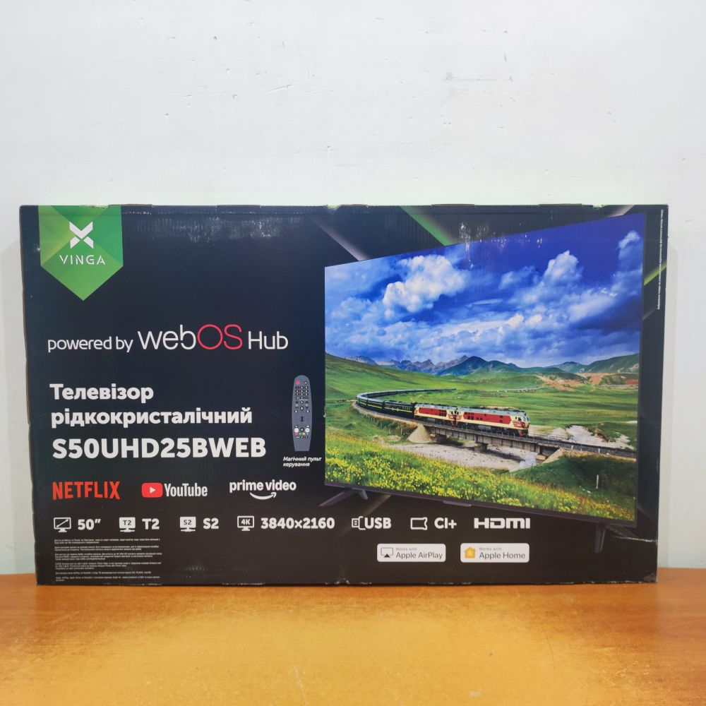 Телевизор Vinga S50UHD25BWEB изображение 10