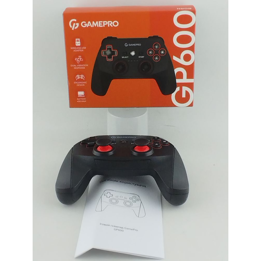 Геймпад GamePro GP600 PC/PS3 Wireless Black Фото