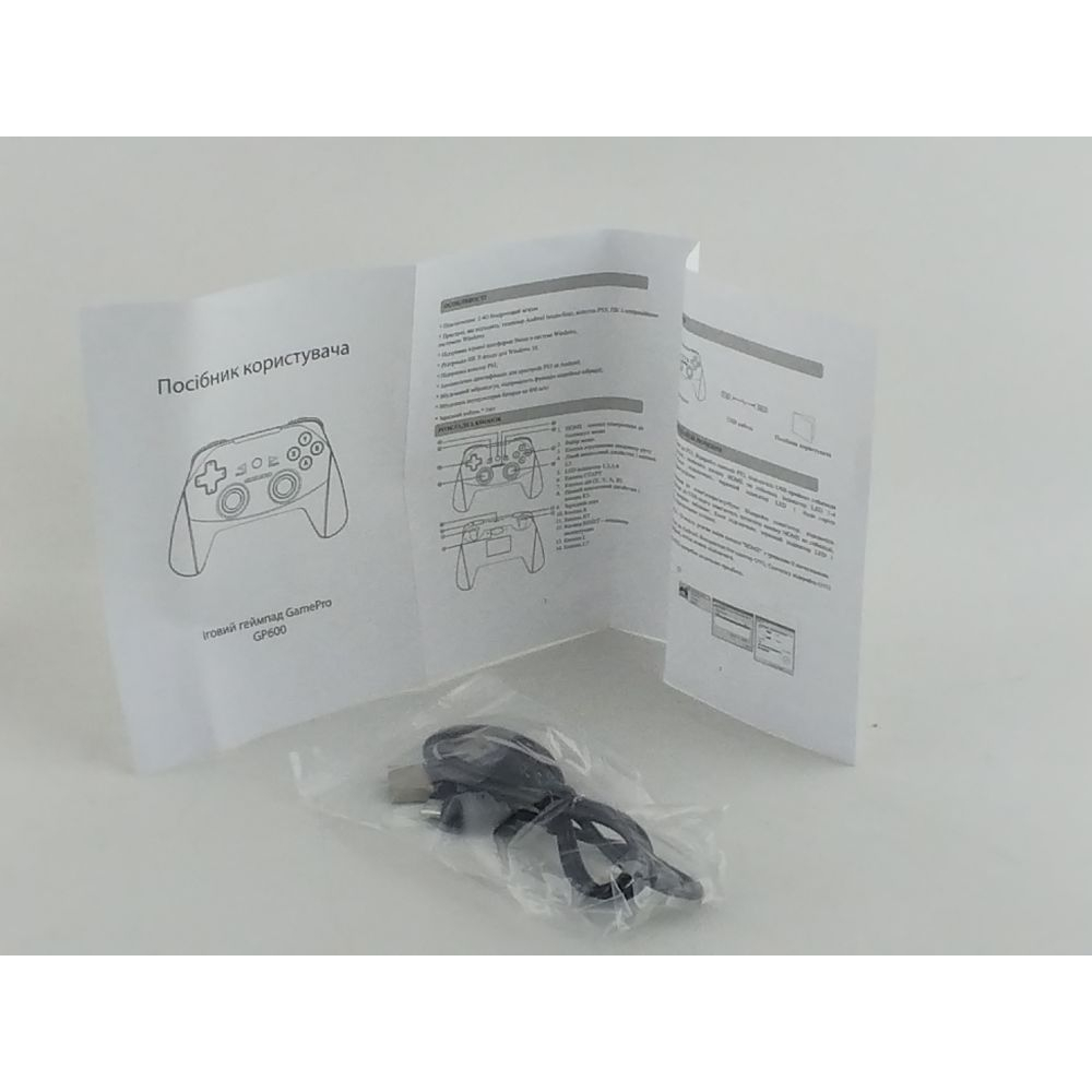 Геймпад GamePro GP600 PC/PS3 Wireless Black Фото 1