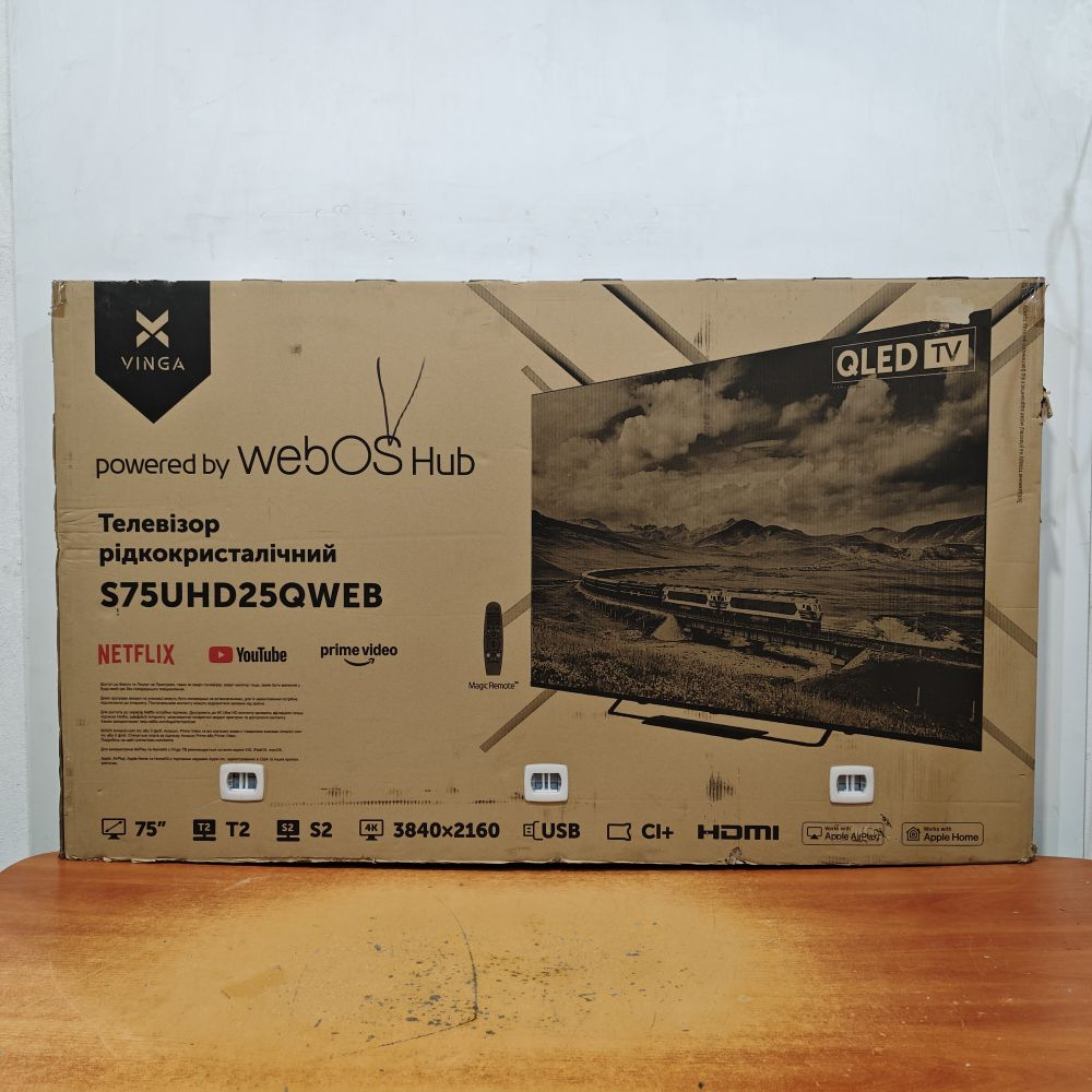 Телевизор Vinga S75UHD25QWEB изображение 8