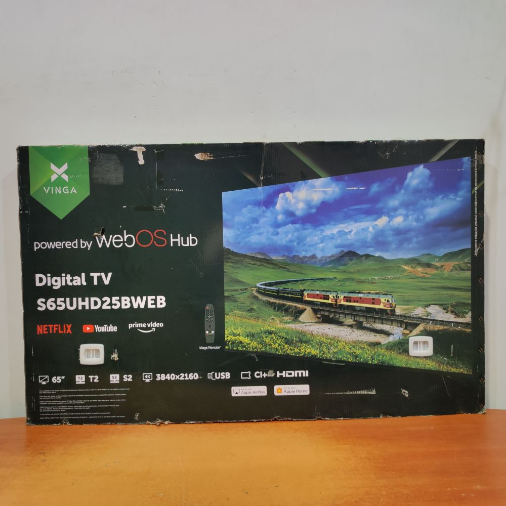 Телевізор Vinga S65UHD25BWEB зображення 8