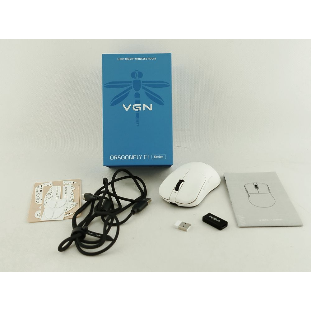 Мышка VGN Dragonfly F1 MOBA Wireless White Фото