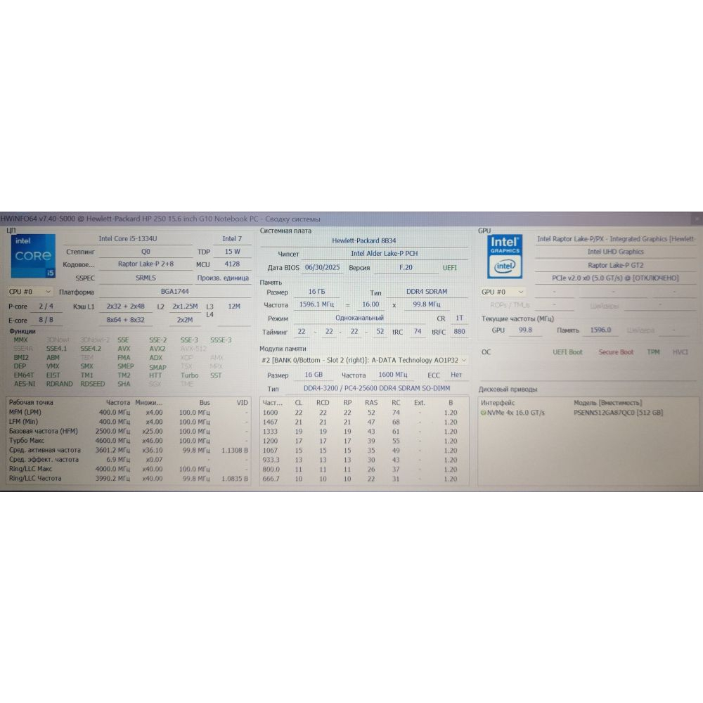 Ноутбук HP 250 G10 (C14QXET) зображення 8