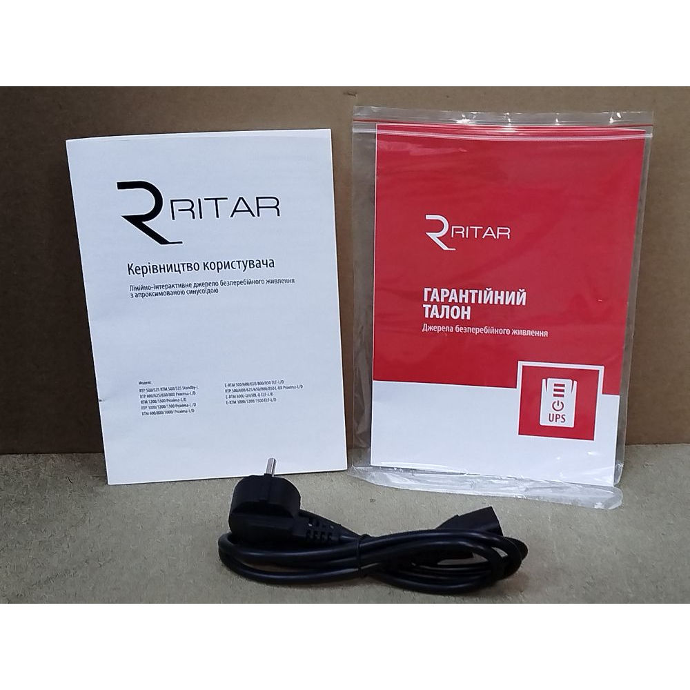 Источник бесперебойного питания Ritar RTP1000 (600W) Proxima-D Фото 2