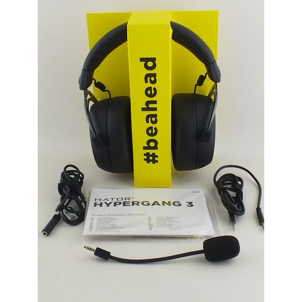 Наушники Hator Hypergang 3 Hi-Res Black Фото