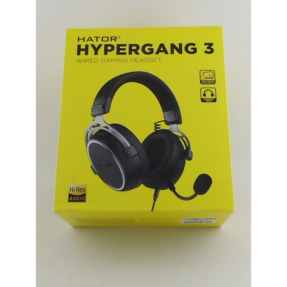 Наушники Hator Hypergang 3 Hi-Res Black Фото 1