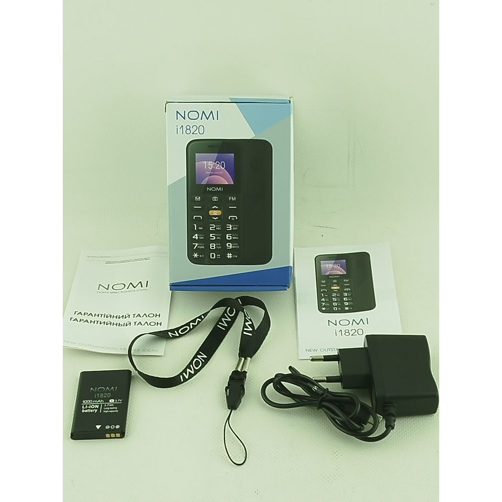 Мобильный телефон Nomi i1820 Black Фото 4