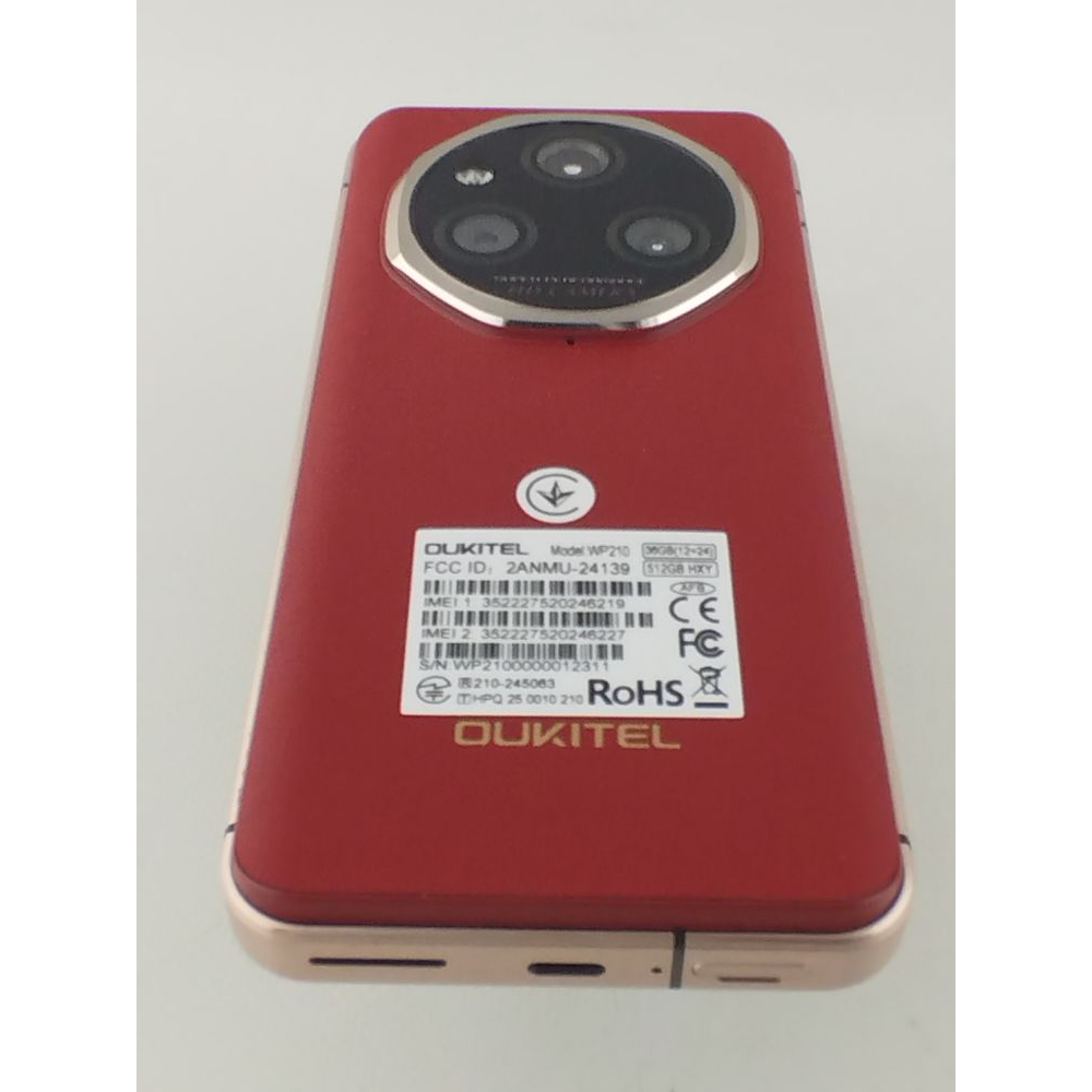 Мобильный телефон OUKITEL WP210 12/512GB Red (6941749803191) изображение 6