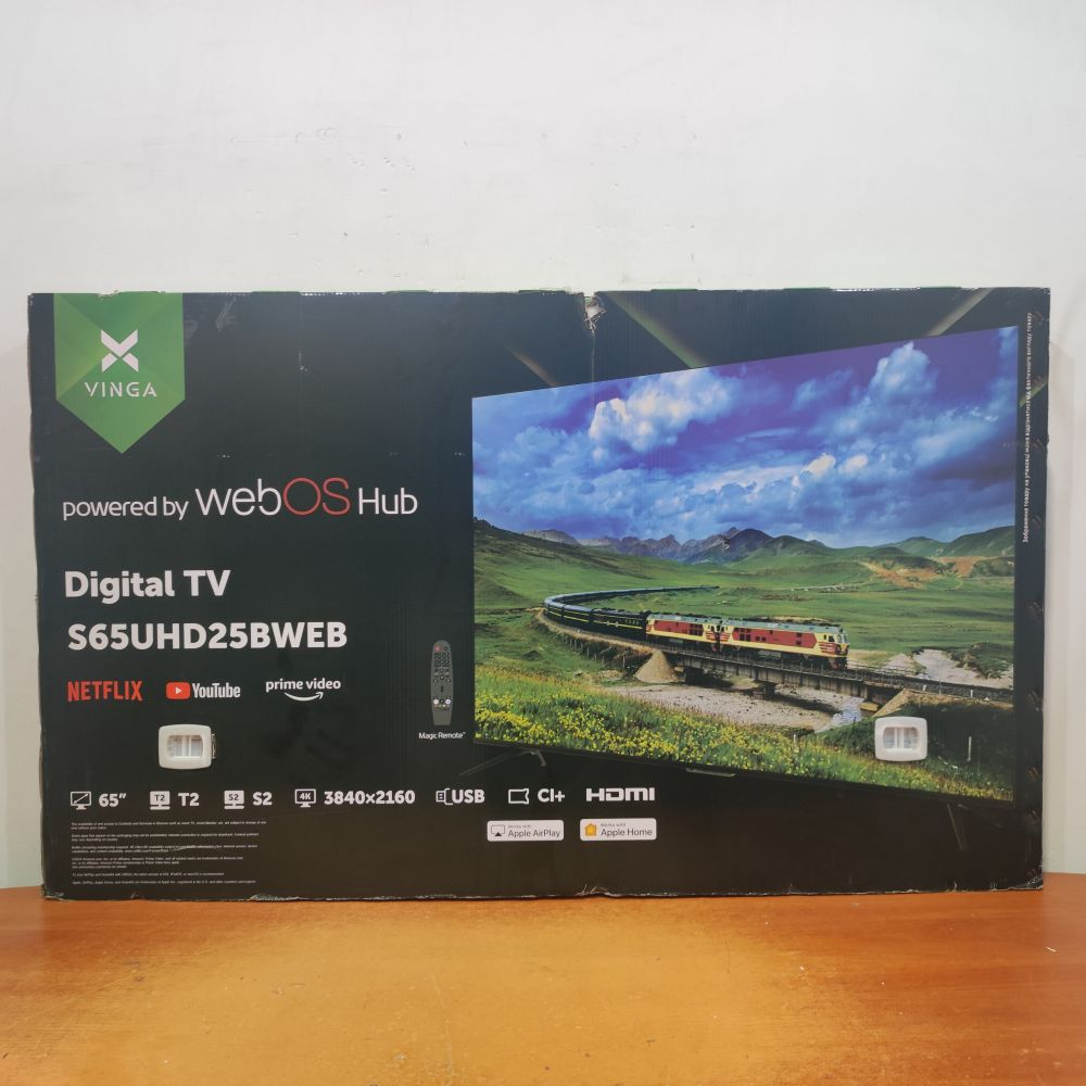 Телевізор Vinga S65UHD25BWEB зображення 8