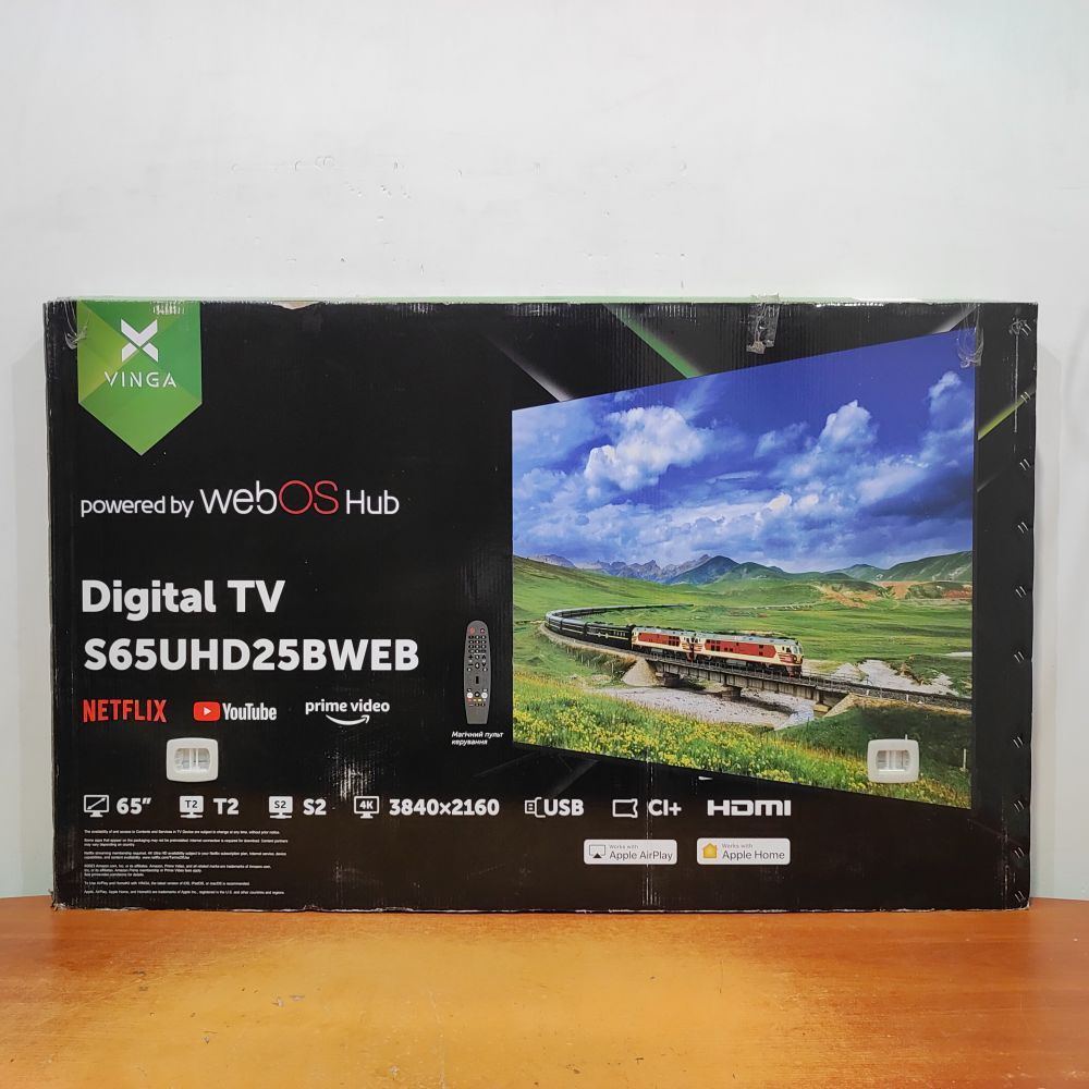 Телевизор Vinga S65UHD25BWEB изображение 8