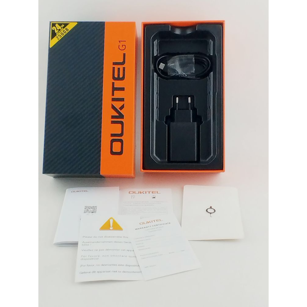 Мобільний телефон OUKITEL G1 6/256GB Black (6931940757874) зображення 6