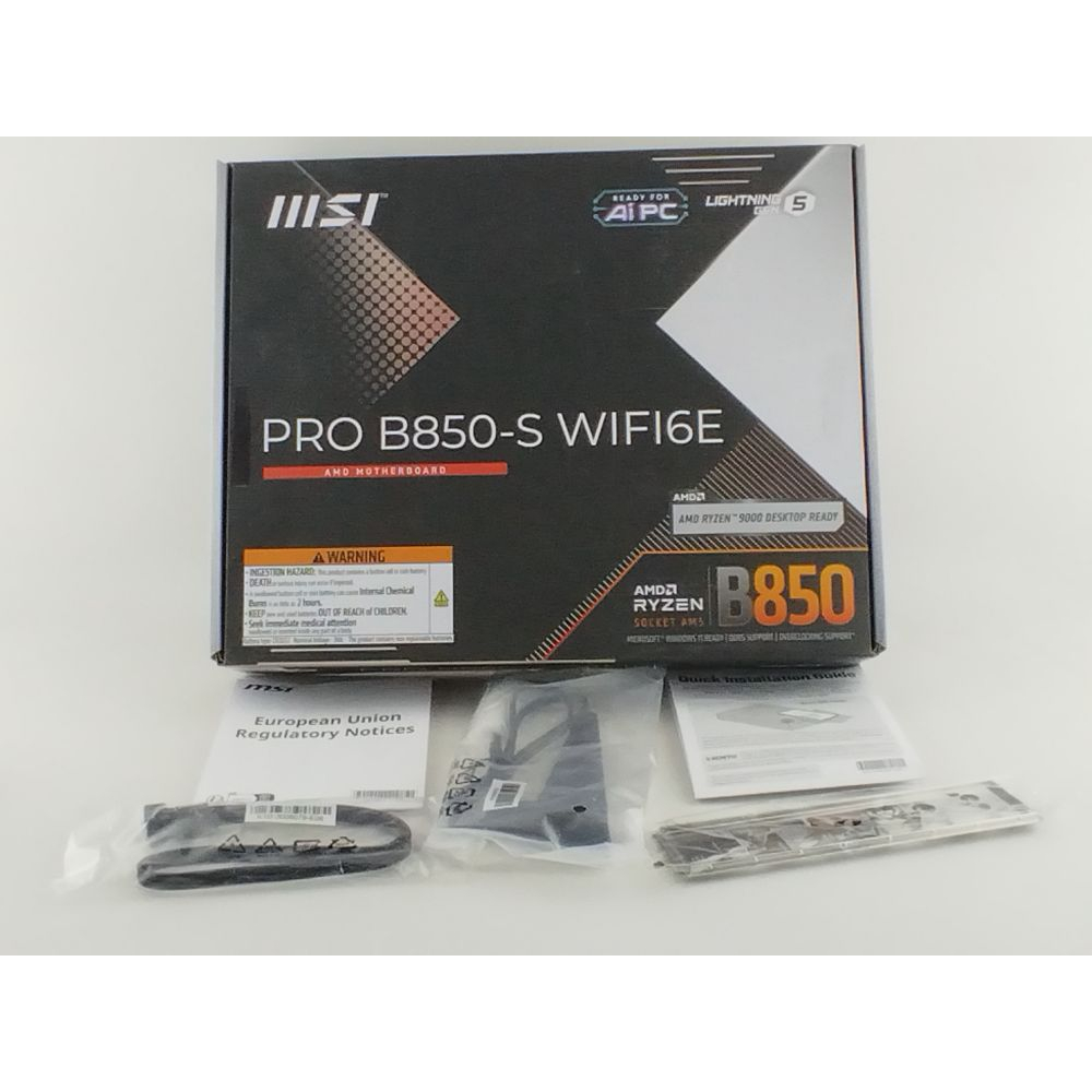Материнская плата MSI PRO B850-S WIFI6E Фото 5
