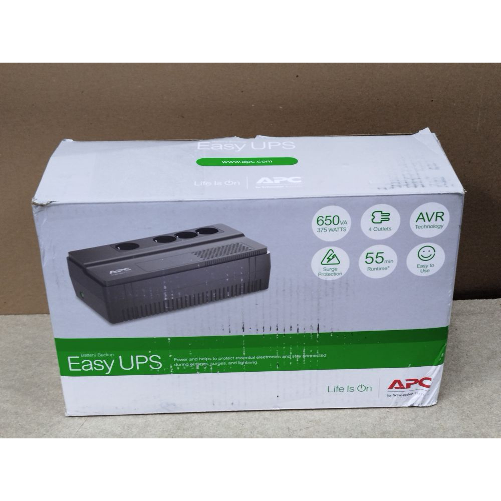 Источник бесперебойного питания APC BV650I-GR Фото 1