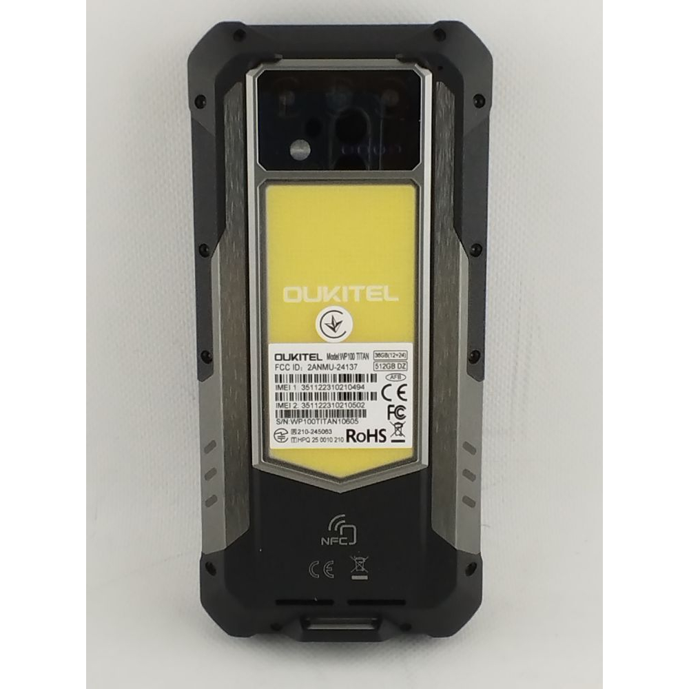 Мобильный телефон OUKITEL WP100 TITAN 12/512GB Black (6941749867506) изображение 6