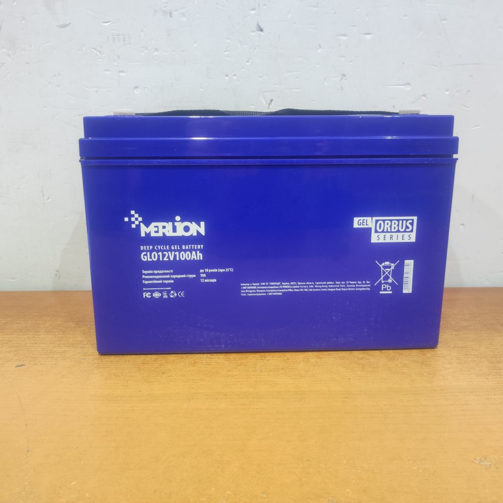 Батарея к ИБП Merlion GLO 12V 100Ah Фото