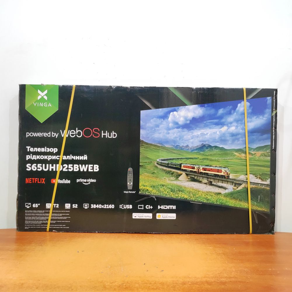 Телевізор Vinga S65UHD25BWEB зображення 8