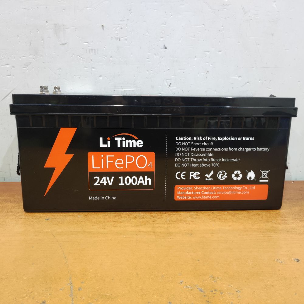 Батарея LiFePo4 Litime 24V-100Ah, 2560Wh Фото