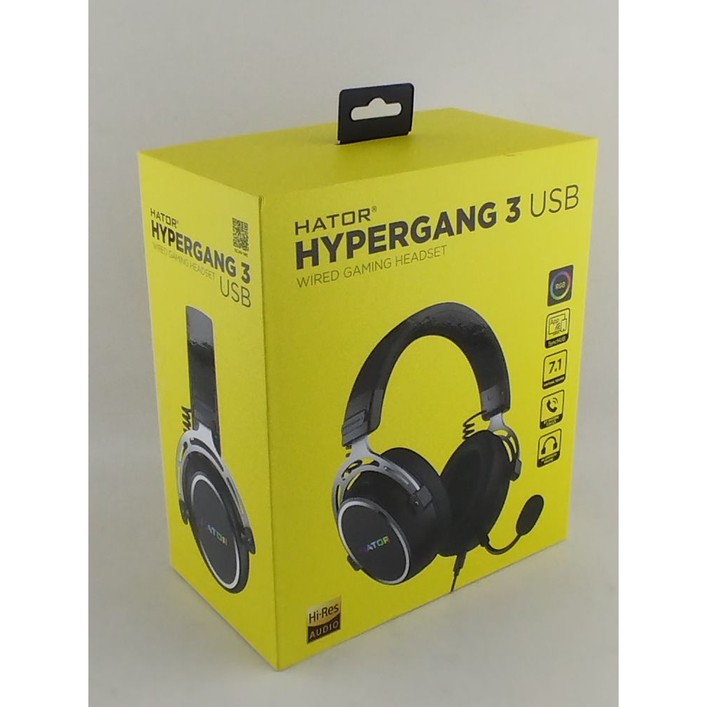 Наушники Hator Hypergang 3 Hi-Res Black Фото 1