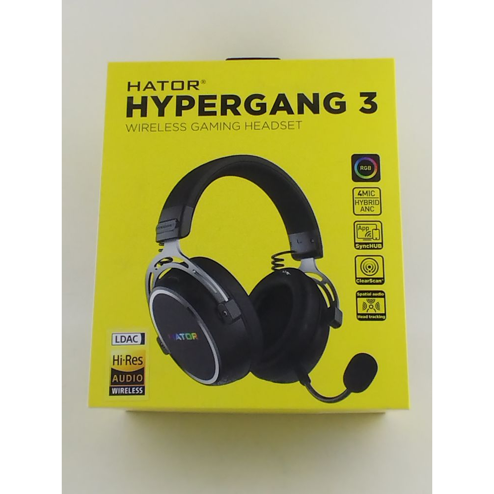Наушники Hator Hypergang 3 Wireless Black Фото 2