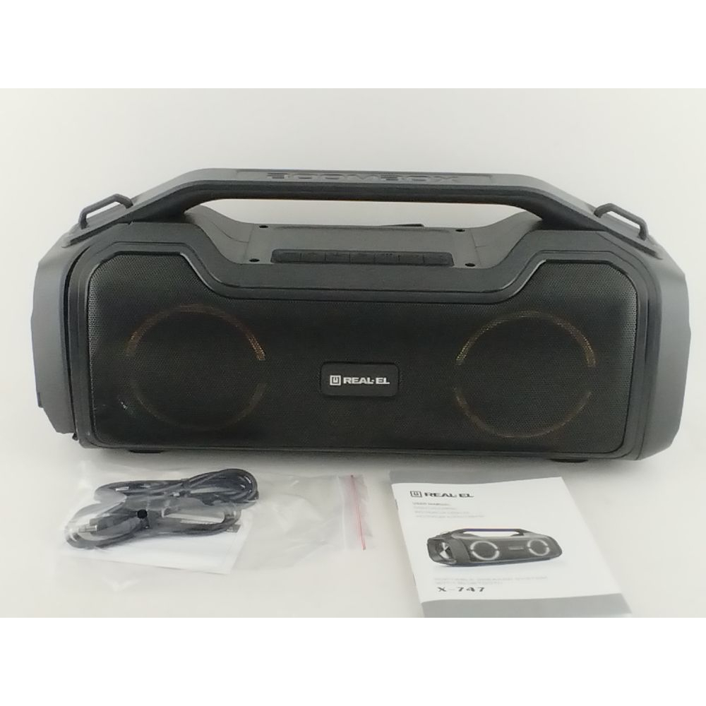 Акустическая система REAL-EL X-747 Black Фото