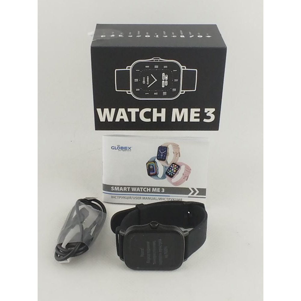 Смарт-часы Globex Smart Watch Me3 Black Фото