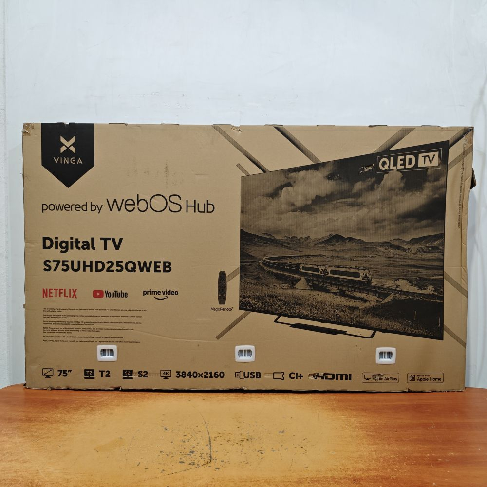 Телевизор Vinga S75UHD25QWEB изображение 11