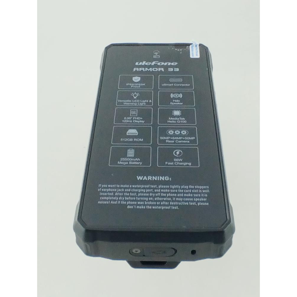 Мобільний телефон Ulefone Armor 33 12/512Gb Black (6975326660129) зображення 2