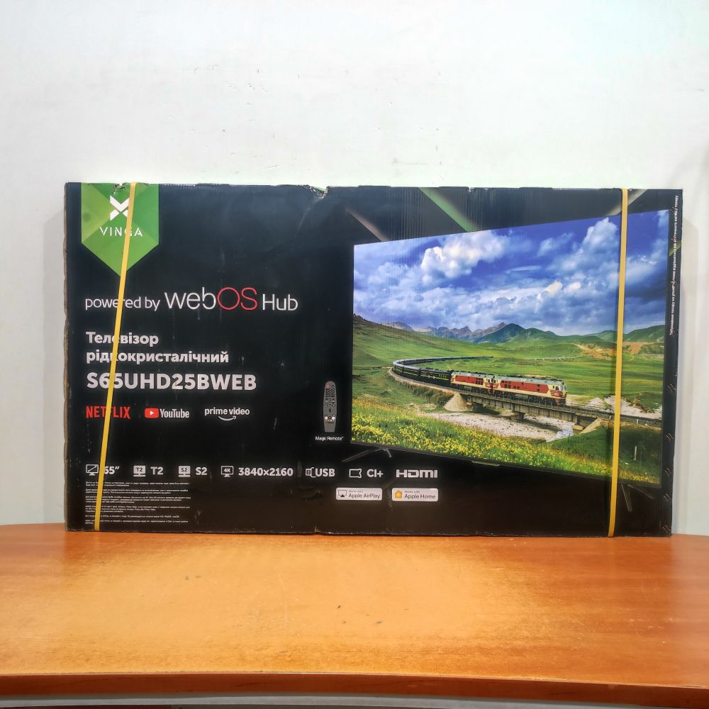 Телевизор Vinga S65UHD25BWEB изображение 8