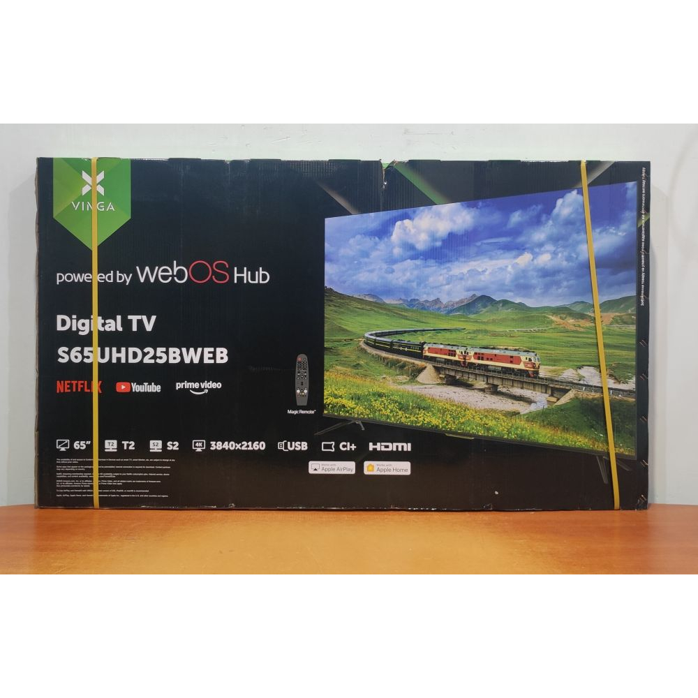 Телевизор Vinga S65UHD25BWEB изображение 9