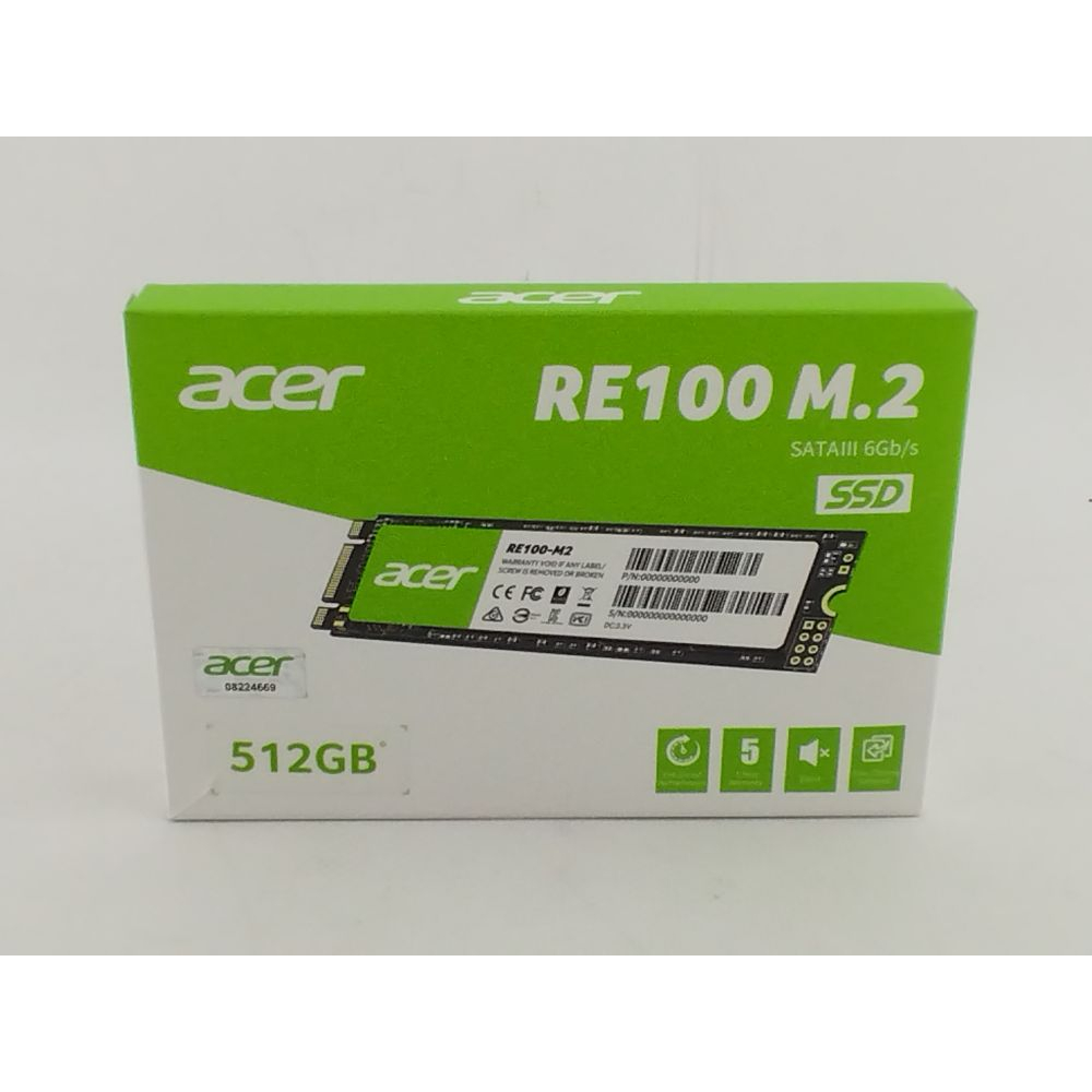 Накопитель SSD Acer M.2 2280 512GB RE100 Фото 2