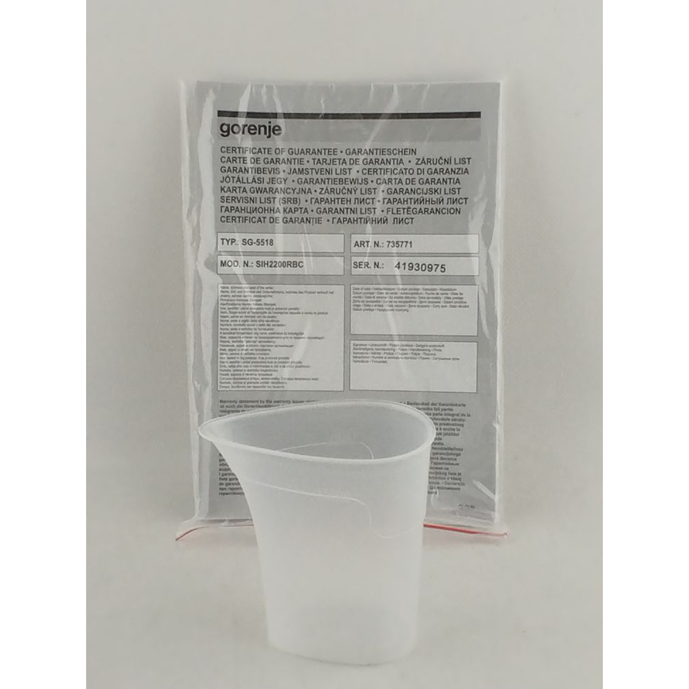 Утюг Gorenje SIH 2200 RBC Фото 3