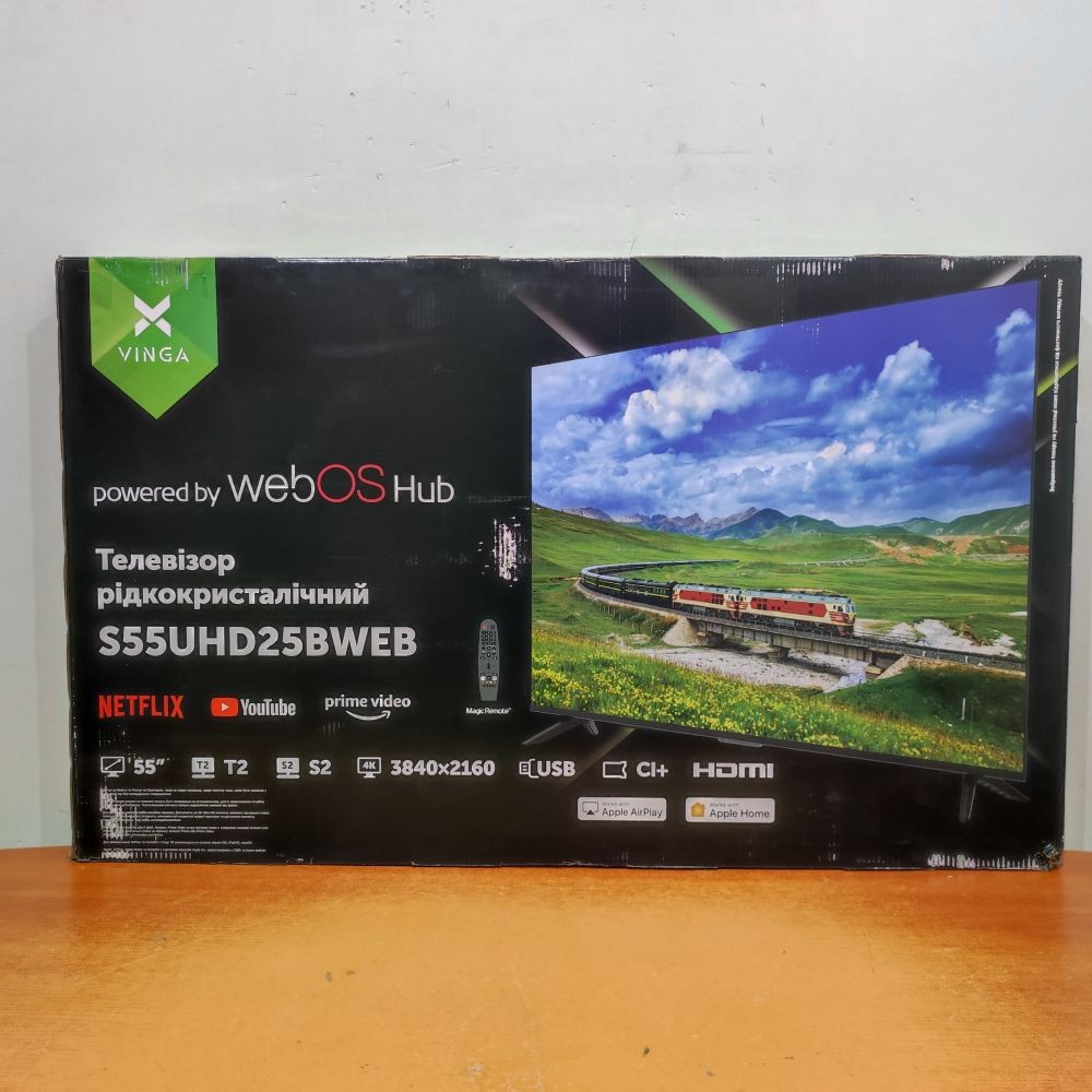 Телевізор Vinga S55UHD25BWEB зображення 9