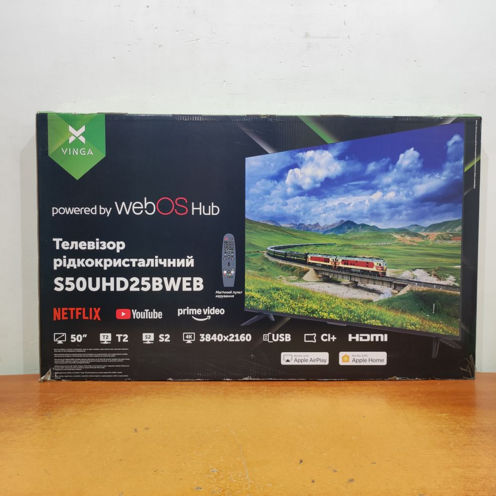 Телевізор Vinga S50UHD25BWEB зображення 10