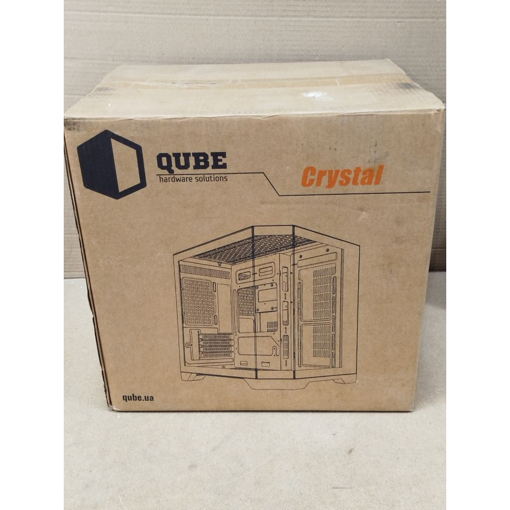 Корпус для ПК Qube CRYSTAL_GBNU3 Фото 3