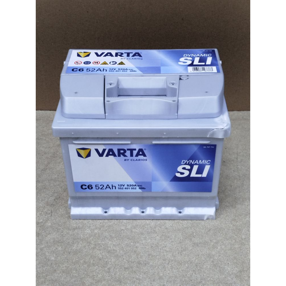 Аккумулятор автомобильный Varta Silver Dynamic 52Аh Фото