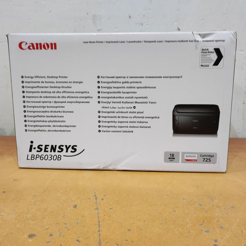 Лазерный принтер Canon LBP-6030B Фото 4