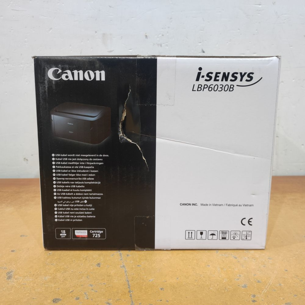 Лазерный принтер Canon LBP-6030B Фото 3