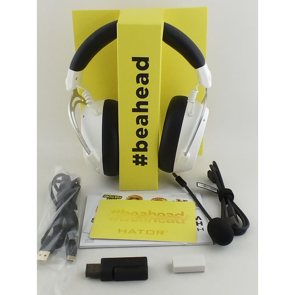 Наушники Hator Hypergang 3 Wireless White Фото