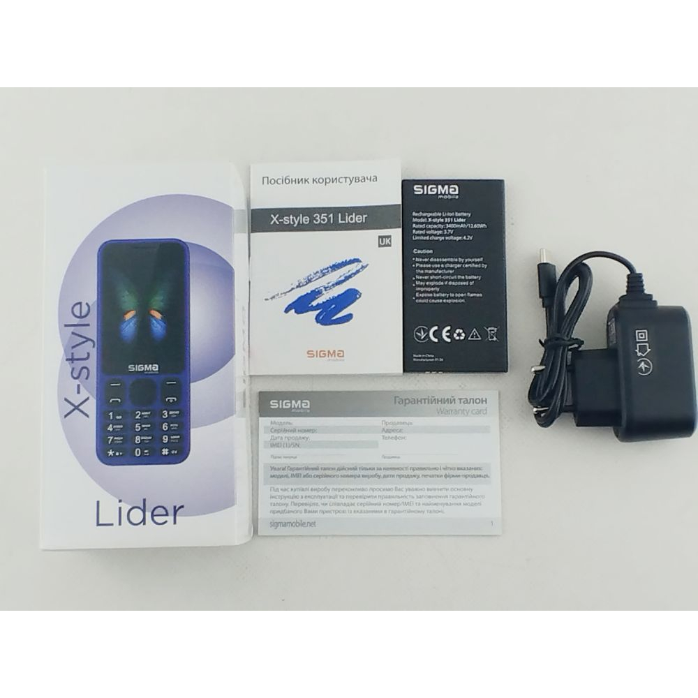 Мобильный телефон Sigma X-style 351 LIDER Blue (4827798121931) изображение 8