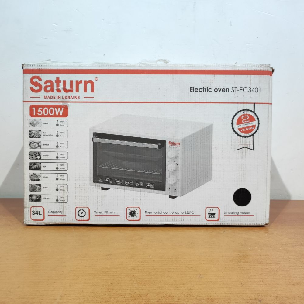Электропечь Saturn ST-EC3401 Black Фото 3