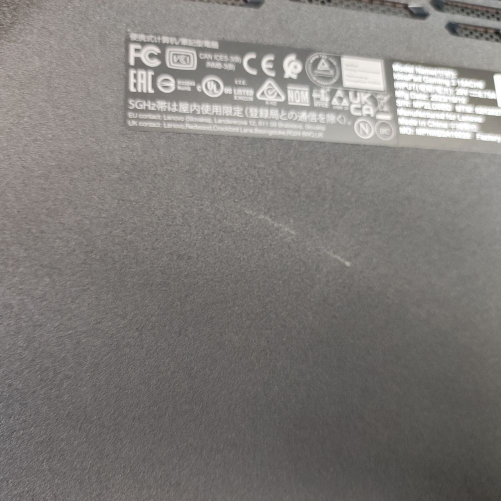 Ноутбук Lenovo IdeaPad Gaming 3 15ACH6 (82K2027ARM) изображение 6